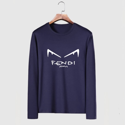 Fendi T-Shirts Long Sleeved For Men #928469 $29.00 USD, Wholesale Replica Fendi T-Shirts