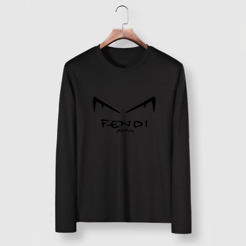 Fendi T-Shirts Long Sleeved For Men #928471 $29.00 USD, Wholesale Replica Fendi T-Shirts