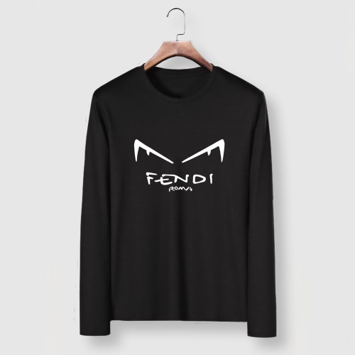 Fendi T-Shirts Long Sleeved For Men #928472 $29.00 USD, Wholesale Replica Fendi T-Shirts