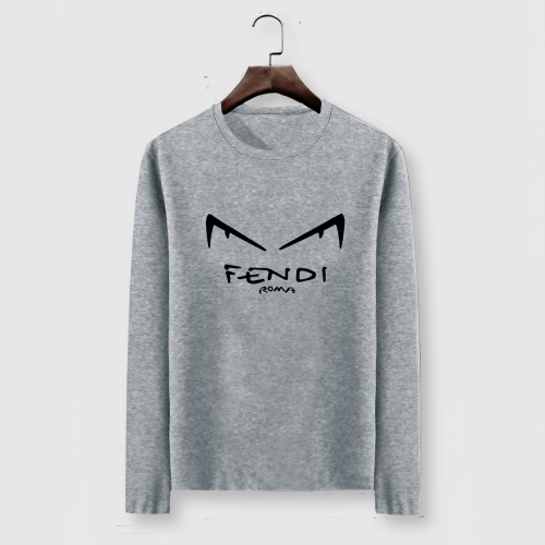 Fendi T-Shirts Long Sleeved For Men #928474 $29.00 USD, Wholesale Replica Fendi T-Shirts