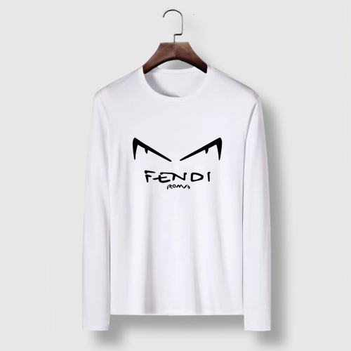 Fendi T-Shirts Long Sleeved For Men #928475 $29.00 USD, Wholesale Replica Fendi T-Shirts