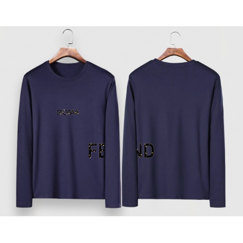 Fendi T-Shirts Long Sleeved For Men #928493 $29.00 USD, Wholesale Replica Fendi T-Shirts
