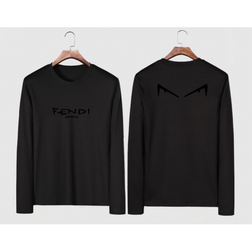 Fendi T-Shirts Long Sleeved For Men #928499 $29.00 USD, Wholesale Replica Fendi T-Shirts
