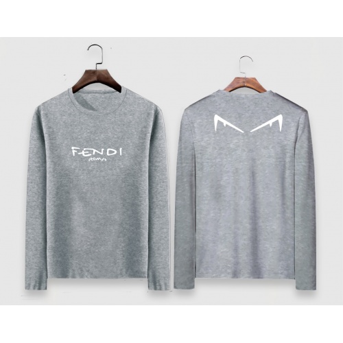 Fendi T-Shirts Long Sleeved For Men #928505