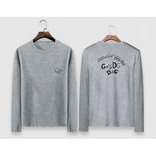 Dolce &amp; Gabbana D&amp;G T-Shirts Long Sleeved For Men #928508 $29.00 USD, Wholesale Replica Dolce &amp; Gabbana D&amp;G T-Shirts