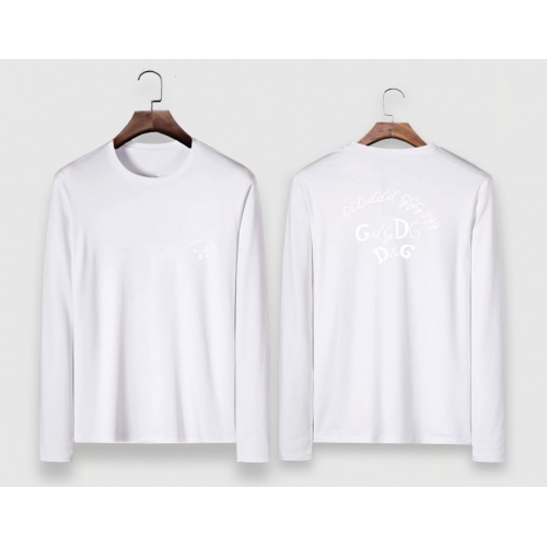Dolce &amp; Gabbana D&amp;G T-Shirts Long Sleeved For Men #928516 $29.00 USD, Wholesale Replica Dolce &amp; Gabbana D&amp;G T-Shirts