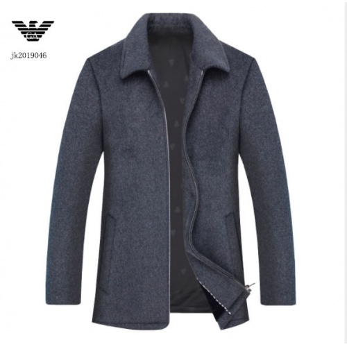 Armani Jackets Long Sleeved For Men #928523 $96.00 USD, Wholesale Replica Armani Jackets