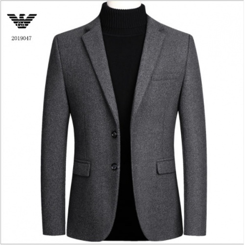 Armani Jackets Long Sleeved For Men #928525 $85.00 USD, Wholesale Replica Armani Jackets