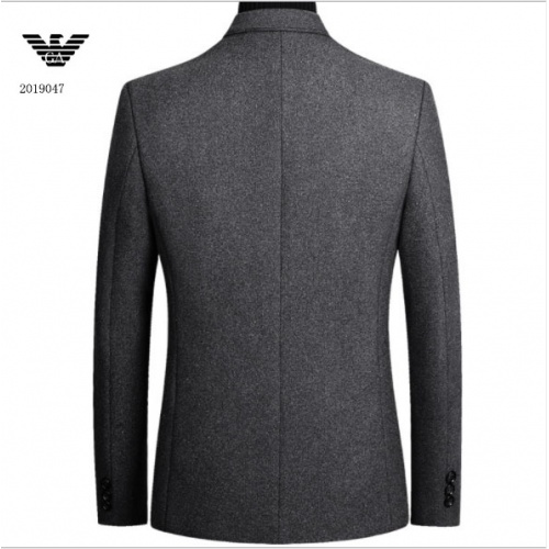 Replica Armani Jackets Long Sleeved For Men #928525 $85.00 USD for Wholesale