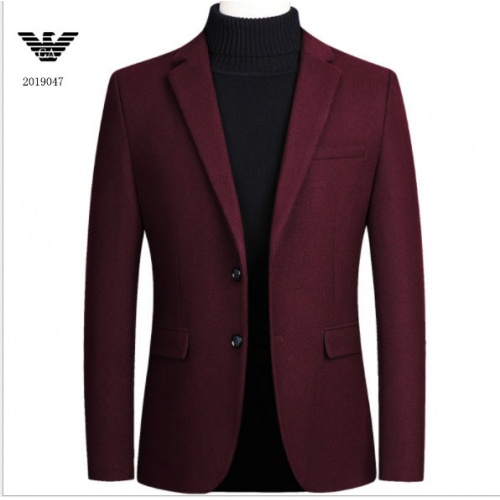 Armani Jackets Long Sleeved For Men #928527 $85.00 USD, Wholesale Replica Armani Jackets