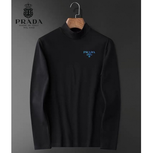 Prada T-Shirts Long Sleeved For Men #928613 $36.00 USD, Wholesale Replica Prada T-Shirts
