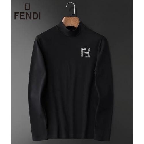 Fendi T-Shirts Long Sleeved For Men #928757 $36.00 USD, Wholesale Replica Fendi T-Shirts