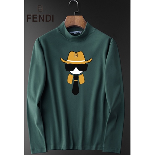 Fendi T-Shirts Long Sleeved For Men #928761 $36.00 USD, Wholesale Replica Fendi T-Shirts
