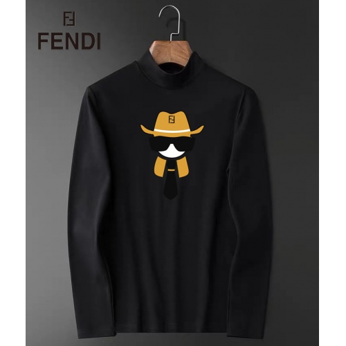 Fendi T-Shirts Long Sleeved For Men #928762
