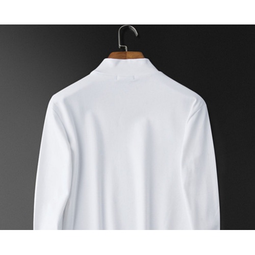 Replica Prada T-Shirts Long Sleeved For Men #928763 $36.00 USD for Wholesale