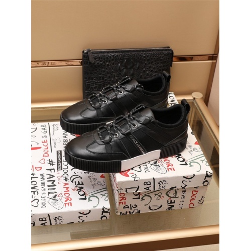 Replica Dolce & Gabbana D&G Casual Shoes For Men #928814 $85.00 USD for Wholesale
