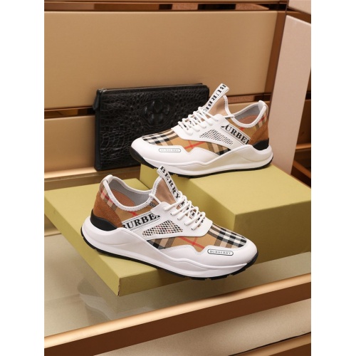Replica Burberry Casual Shoes For Men #928835 $82.00 USD for Wholesale