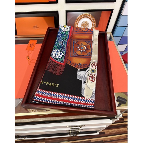 Replica Hermes Silk Scarf For Women #928903 $52.00 USD for Wholesale
