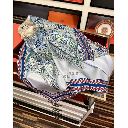 Replica Hermes Silk Scarf For Women #928905 $52.00 USD for Wholesale