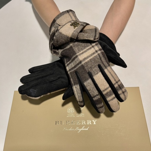 Replica Burberry Gloves For Women #929046 $41.00 USD for Wholesale