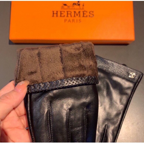 Replica Hermes Gloves For Women #929058 $52.00 USD for Wholesale