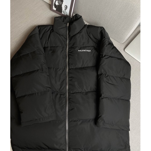 Balenciaga Down Feather Coat Long Sleeved For Unisex #929133 $100.00 USD, Wholesale Replica Balenciaga Coats &amp; Jackets