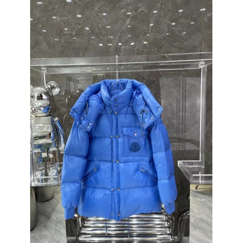 Replica Moncler Down Feather Coat Long Sleeved For Unisex #929135 $150.00 USD for Wholesale