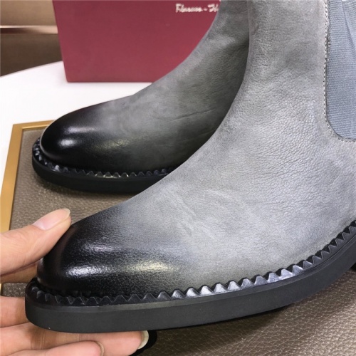 Replica Salvatore Ferragamo Boots For Men #929184 $130.00 USD for Wholesale