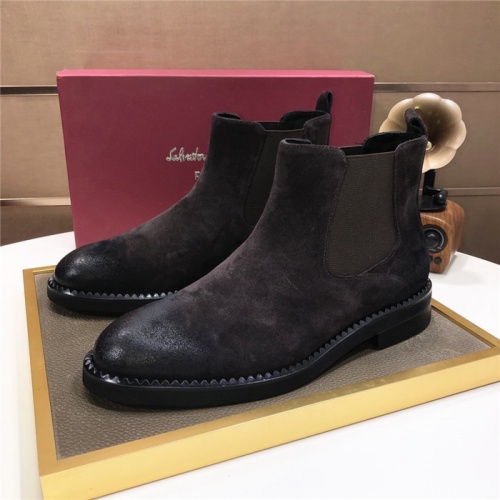 Ferragamo Salvatore Boots For Men #929186