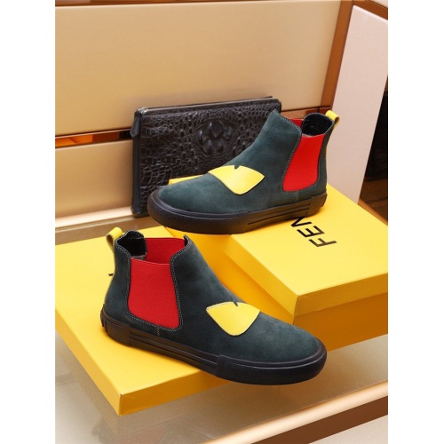 Replica Fendi Fashion Boots For Men #929215 $82.00 USD for Wholesale