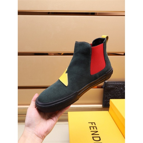 Replica Fendi Fashion Boots For Men #929215 $82.00 USD for Wholesale