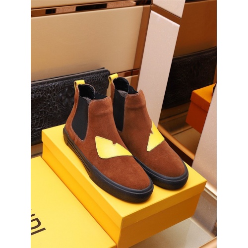 Fendi Fashion Boots For Men #929216 $82.00 USD, Wholesale Replica Fendi Fashion Boots