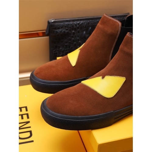 Replica Fendi Fashion Boots For Men #929216 $82.00 USD for Wholesale