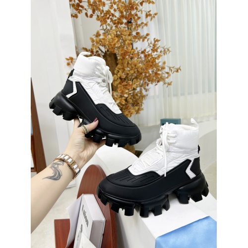 Replica Prada Boots For Women #929276 $105.00 USD for Wholesale