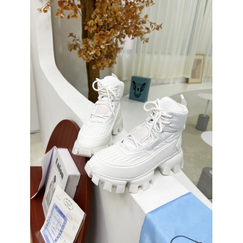 Replica Prada Boots For Women #929277 $105.00 USD for Wholesale