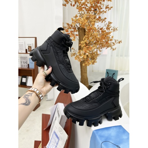 Replica Prada Boots For Women #929278 $105.00 USD for Wholesale