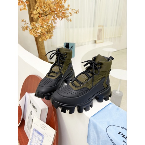 Replica Prada Boots For Women #929279 $105.00 USD for Wholesale