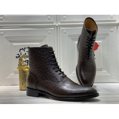 Replica Salvatore Ferragamo Boots For Men #929296 $112.00 USD for Wholesale