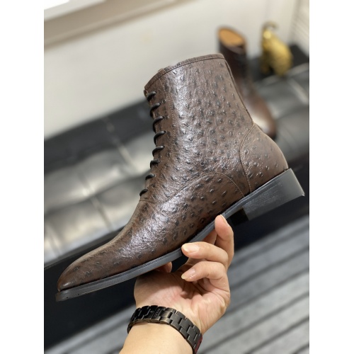 Replica Salvatore Ferragamo Boots For Men #929296 $112.00 USD for Wholesale