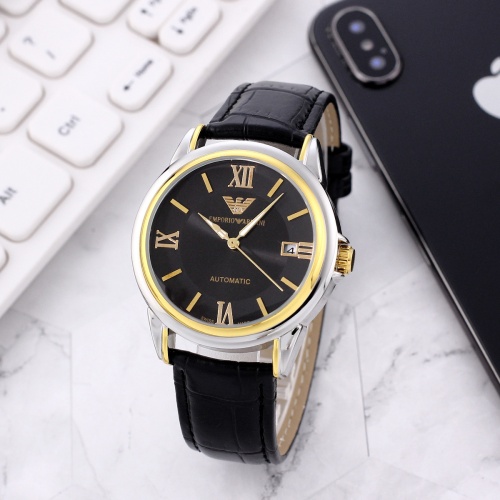 Armani Watches For Men #929329 $42.00 USD, Wholesale Replica Armani Watches