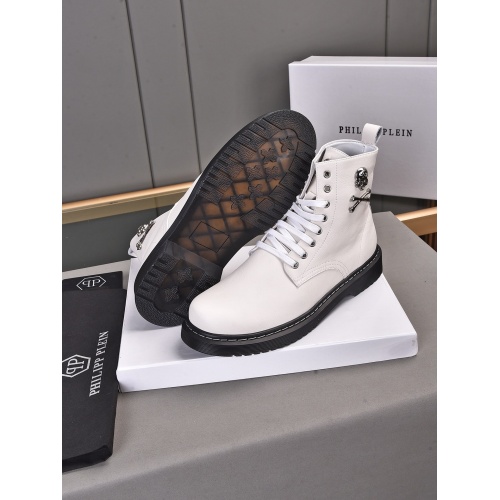 Replica Philipp Plein PP Boots For Men #929566 $82.00 USD for Wholesale
