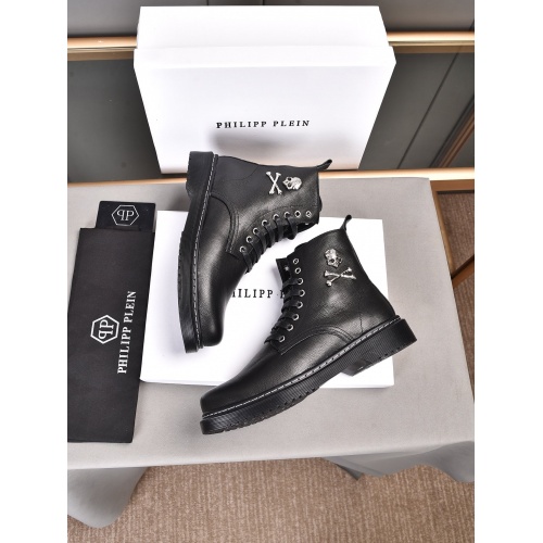 Replica Philipp Plein PP Boots For Men #929568 $82.00 USD for Wholesale