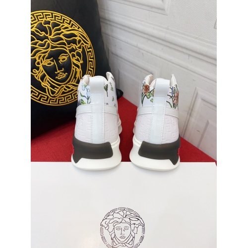 Replica Versace High Tops Shoes For Men #929615 $80.00 USD for Wholesale