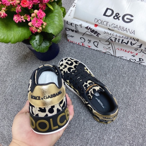 Replica Dolce & Gabbana D&G Casual Shoes For Men #929618 $85.00 USD for Wholesale