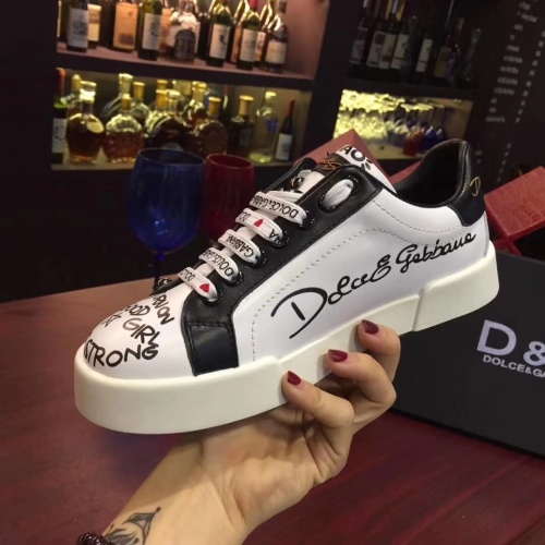 Replica Dolce & Gabbana D&G Casual Shoes For Men #929629 $92.00 USD for Wholesale