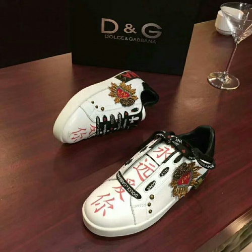 Replica Dolce & Gabbana D&G Casual Shoes For Men #929630 $92.00 USD for Wholesale