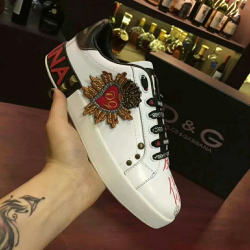 Replica Dolce & Gabbana D&G Casual Shoes For Men #929630 $92.00 USD for Wholesale