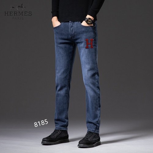Hermes Jeans For Men #929896 $48.00 USD, Wholesale Replica Hermes Jeans