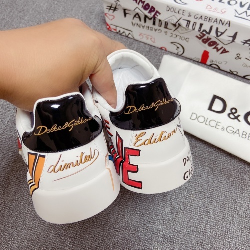 Replica Dolce & Gabbana D&G Casual Shoes For Women #929932 $96.00 USD for Wholesale