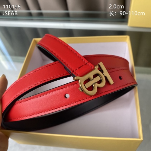 Replica Burberry AAA Quality Belts For Women #929993 $48.00 USD for Wholesale